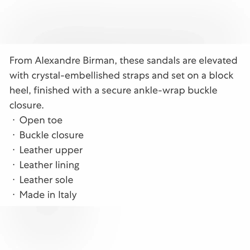 ALEXANDRE BIRMAN 70MM Crystal-Embellished Leather Block-Heel Sandals